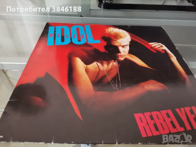 Billy Idol - Rebel Yell LP , снимка 1