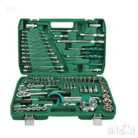 Комплект инструменти за ремонт на автомобил, 121 части, снимка 6 - Други инструменти - 53669781