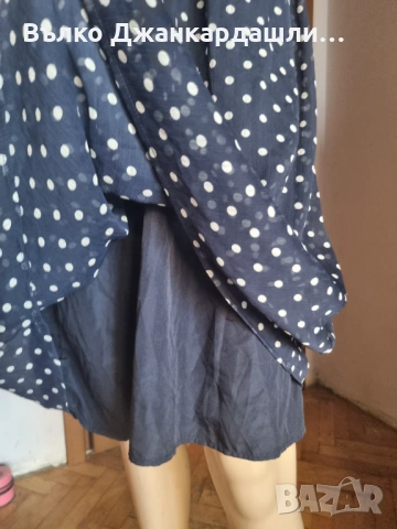 Рокля на точки Vero Moda, размер L, снимка 9 - Рокли - 53190242