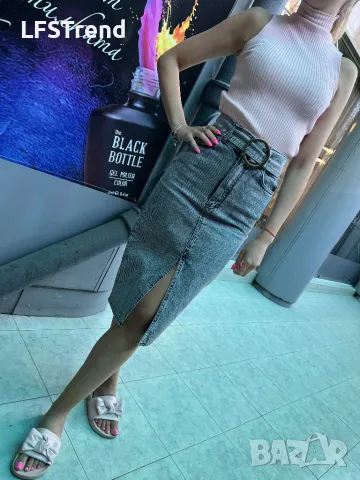 Нова дънкова пола, снимка 1