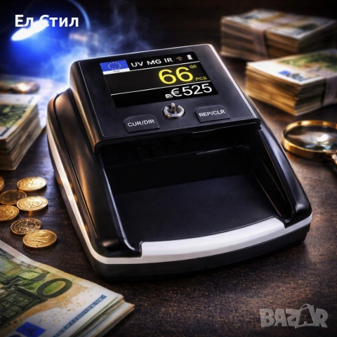 Детектор за фалшиви банкноти AL-130T, снимка 3 - Друго търговско оборудване - 53565590