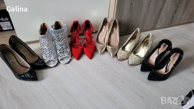 Обувки дамско , снимка 1 - Дамски обувки на ток - 40975876