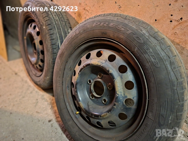 Железни джанти с гуми за Kia Seed., снимка 5 - Гуми и джанти - 53287570