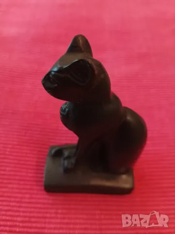 Сувенир, статуетка египетска черна котка. , снимка 5 - Колекции - 48599128