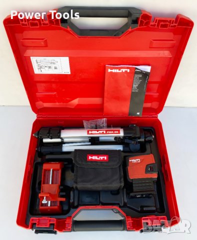 Hilti PMC 46 - Точков и линеен лазер като нов!, снимка 12 - Други инструменти - 42114535