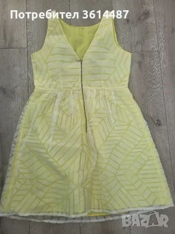 Бледожълта рокля, снимка 3 - Рокли - 49051773