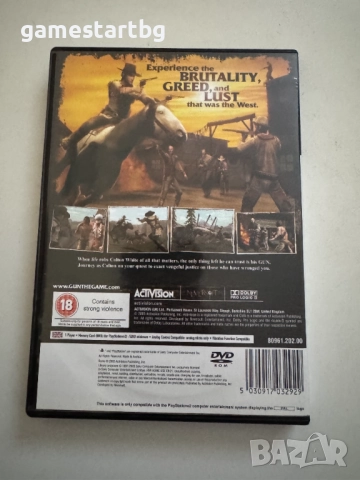 GUN за PS2, снимка 2 - Игри за PlayStation - 52915788