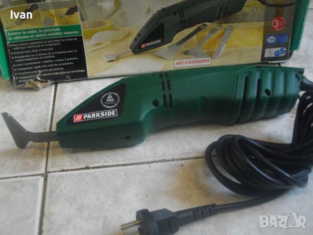 Ново Немско 200 Вата Електрическо Длето-Шабър-Parkside-3 Скорости-За Стъргане Боя/Фуги, снимка 9 - Други инструменти - 41404709