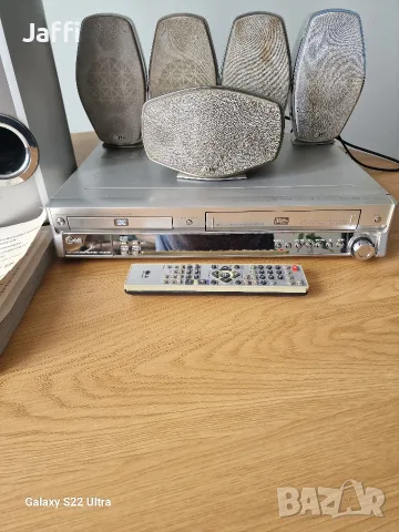 Система за домашно кино LG LH-CX440 (DVD / VHS / Радио тунер )с 5.1 тонколони, снимка 9 - Плейъри, домашно кино, прожектори - 56046393