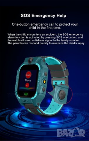 НОВИ! Myki smart детски смарт часовник SIM разговори локация подслушване, снимка 9 - Смарт гривни - 34857430
