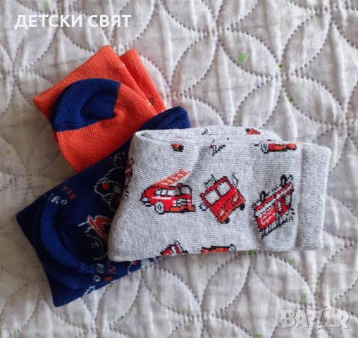 Комплект нови детски чорапи , снимка 3 - Чорапи - 41609947