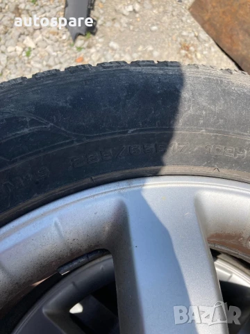 Оригинални джанти с гуми ХОНДА ЦР-В 3. 17”. 5x114.3., снимка 4 - Гуми и джанти - 50581922