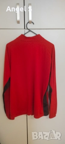 Червен спортен суичър Puma , снимка 2 - Спортни дрехи, екипи - 53611158