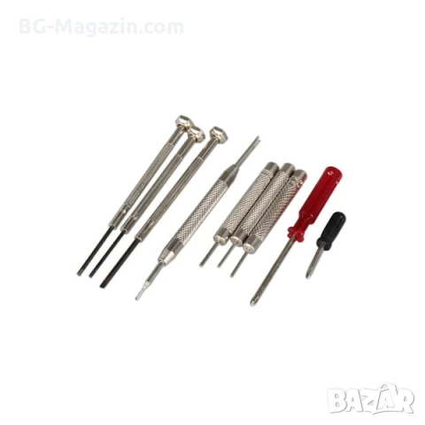 Професионален часовникарски комплект инструменти за отваряне на часовник смяна на верижки отвертки, снимка 5 - Отвертки - 50973936