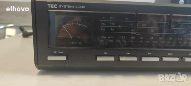 Стерео тунер TEC system 4002, снимка 5 - Аудиосистеми - 51060339