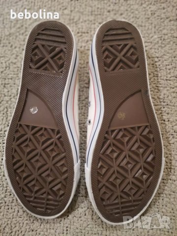 Бели Кецове без връзки, снимка 4 - Кецове - 34754294