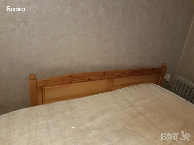 Спалня масив чам, снимка 2 - Спални и легла - 53147838