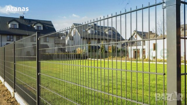 Двойни оградни пана - Немски стил, double 6*5*6 или 8*6*8 , снимка 3 - Други стоки за дома - 41821565