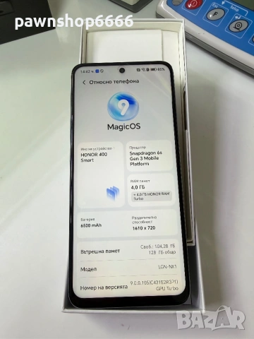 Honor 400 Smart 5G 128GB 4GB RAM Dual, снимка 4 - Други - 53826359
