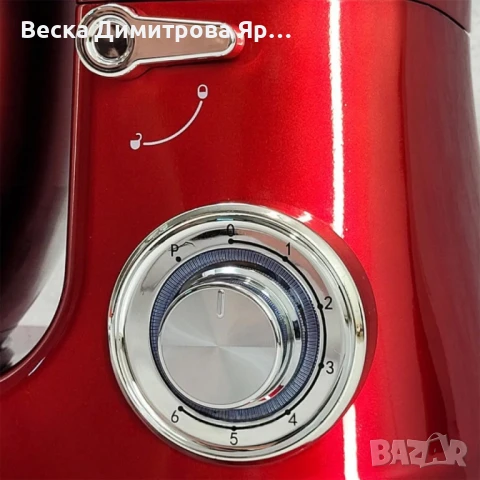 Планетарен миксер с купа от инокс Voltz, 2100W, 7.5 литра,, снимка 4 - Миксери - 50498337