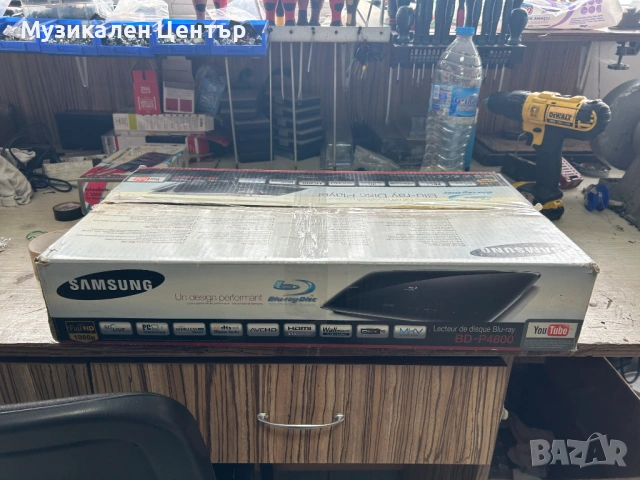 Blu Ray плеър Samsung BD-P4600, снимка 5 - Плейъри, домашно кино, прожектори - 53322401