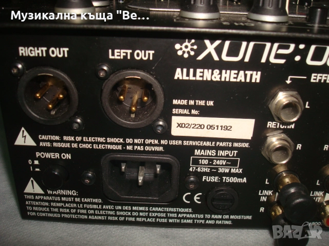 Allen & Heath XONE:02 DJ миксер, снимка 6 - Ресийвъри, усилватели, смесителни пултове - 52281147