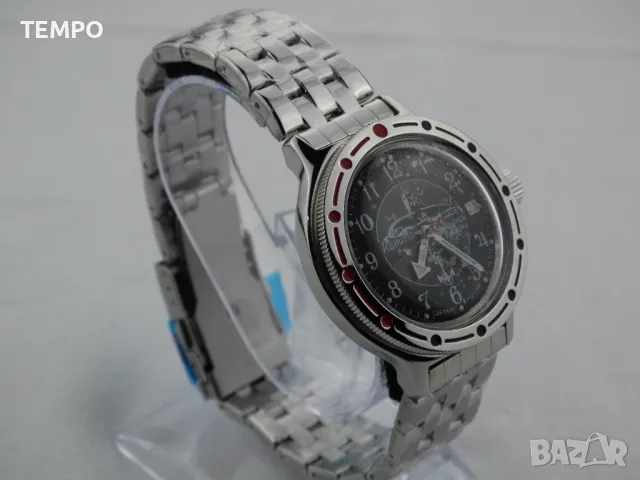 ВОСТОК АМФИБИЯ АВТОМАТИЧЕН- "Капитан Подводной Лодки” ref: 420831, снимка 14 - Мъжки - 43312648