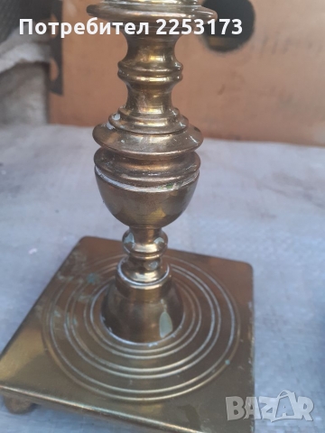 Меден чайник и Датски свещници лот, снимка 2 - Декорация за дома - 36062920