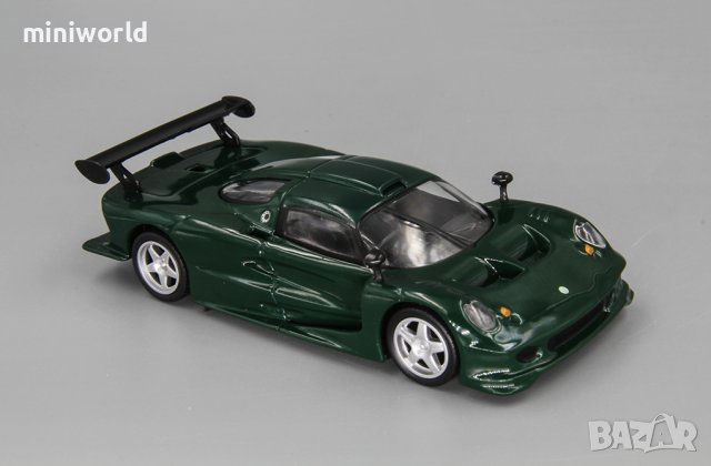 Lotus 7 Elise GT1 1996 - мащаб 1:43 на ДеАгостини модела е нов в блистер, снимка 2 - Колекции - 41724236