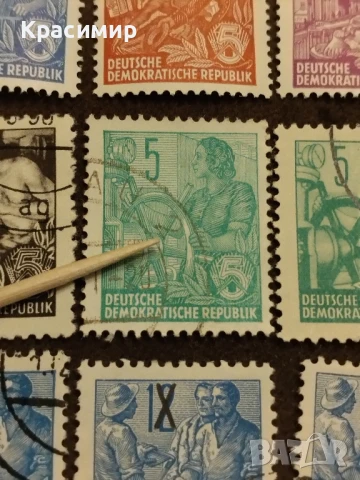 Пощенски марки ГДР.5 годишен план , снимка 9 - Филателия - 51359940