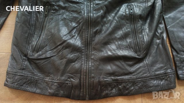  SAMSOE SAMSOE Lamb Leather Jacket Размер XL яке естествена кожа  6-57, снимка 7 - Якета - 42594968