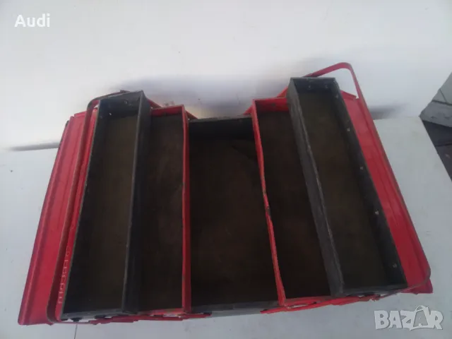 Метален куфар/сандък за инструменти 460mm марка: FACOM, снимка 6 - Куфари с инструменти - 48562428