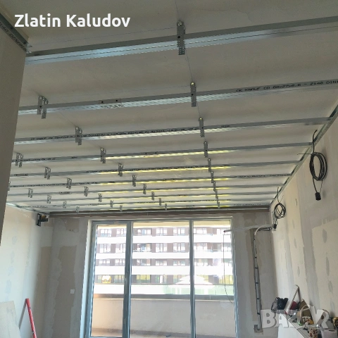 Извършвам монтаж на гипсокартон,шпакловка и боядисване, снимка 4 - Строителни работници - 53705271