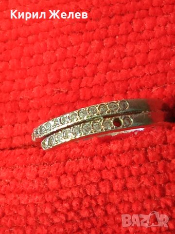 СКЪПОЦЕНЕН СРЕБЪРЕН МОДЕН АРТ ПРЪСТЕН СРЕБРО 925 с ФАСЕТИРАНИ ЮВЕЛИРНО ЦИРКОНИ 32426, снимка 12 - Пръстени - 38352310