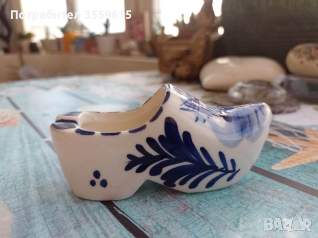 керамичен сувенир обувка от Холандия, снимка 1 - Колекции - 40892657