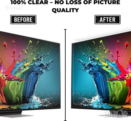 Устойчив на счупване протектор за екран на телевизор 50 инча, снимка 5 - Стойки, 3D очила, аксесоари - 52672678