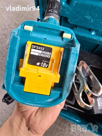 Makita DFS 452 винтоверт за гипсокартон, снимка 5 - Винтоверти - 53761531