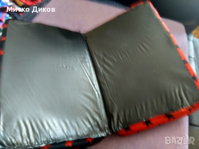 Възглавница Милан нова размер 25х17х8см сгъната, снимка 7 - Футбол - 44807221