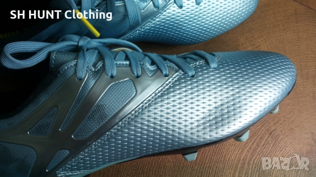 Adidas MESSI 15.3 Blue FG/AG Matte Ice Metallic Football Boots EUR 43 1/3 / UK 9 бутонки 212-14-S, снимка 4 - Футбол - 52228385