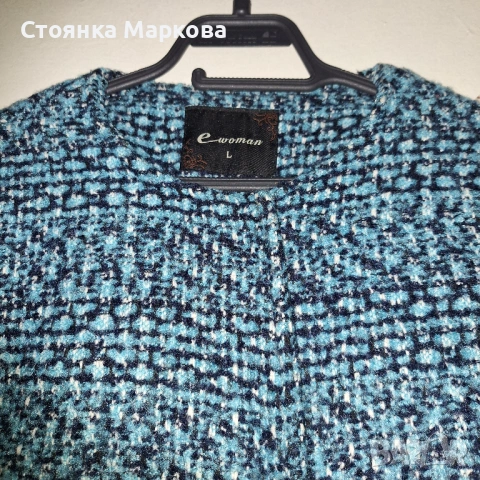 Вълнено палтенце, снимка 3 - Палта, манта - 53577887