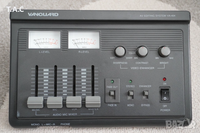 Audio - Video Editor   Vanguard - VA 404, снимка 2 - Ресийвъри, усилватели, смесителни пултове - 53106038