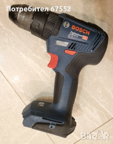 Ударен безчетков винтоверт Bosch GSB 18V-55. Без батерии и зарядно. Цена - 110лв. (крайна), снимка 1
