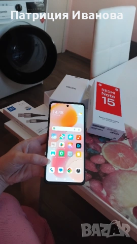 в гаранция redmi note 15 black 6GB ram 128GB + подарък заден кейс, снимка 10 - Xiaomi - 53619108