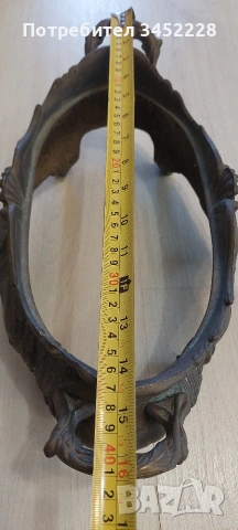 жардениера бронз масивна голяма за ценители , снимка 7 - Декорация за дома - 53836644