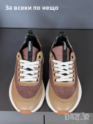Hermes Мъжки Маратонки👟Мъжки Спортни Обувки Хермес - Налични Различни Цветове Код E1261, снимка 7 - Маратонки - 53755747