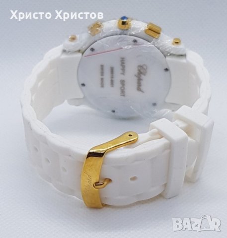 Дамски луксозен часовник Chopard Happy Sport, снимка 7 - Дамски - 41698594