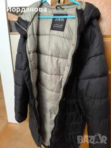 Олекотено яке Зара 13-14г, снимка 2 - Детски якета и елеци - 49695120