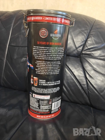 Iron Maiden-The Trooper Metal Box-LIMITED EDITION!, снимка 5 - Китари - 53298406