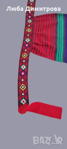 Фолклорна престилка за носия 13, снимка 3 - Антикварни и старинни предмети - 49971692