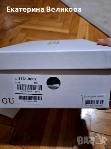 Оригинални дамски обувки Guess, снимка 5 - Дамски ежедневни обувки - 52109885